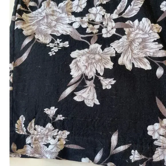 Spiritual Gangster Maya Floral Tie Front Kimono Cover-Up Sz One Size Versatile - Picture 14 of 14